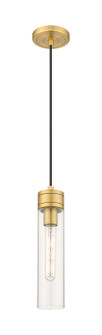 Downtown Urban One Light Mini Pendant in Brushed Brass (405|6171PBBG61711CL) Downtown Urban One Light Mini Pendant in Brushed Brass (405|6171PBBG61711CL)
