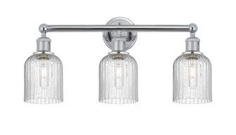 Edison Three Light Bath Vanity in Polished Chrome (405|6163WPCG5595SDY)