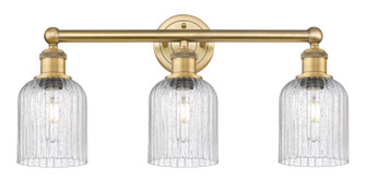 Edison Three Light Bath Vanity in Brushed Brass (405|6163WBBG5595SDY)