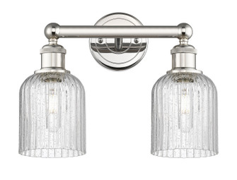 Edison Two Light Bath Vanity in Polished Nickel (405|6162WPNG5595SDY)