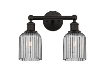 Edison Two Light Bath Vanity in Oil Rubbed Bronze (405|6162WOBG5595SM)