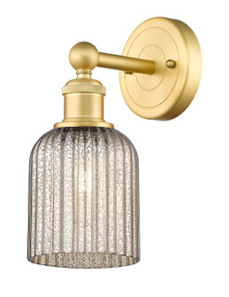 Edison One Light Wall Sconce in Satin Gold (405|6161WSGG5595ME)
