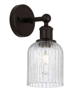 Edison One Light Wall Sconce in Oil Rubbed Bronze (405|6161WOBG5595SDY)