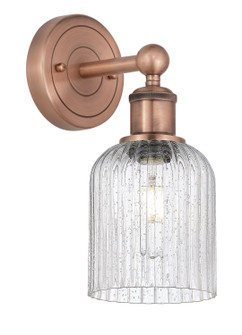 Edison One Light Wall Sconce in Antique Copper (405|6161WACG5595SDY)