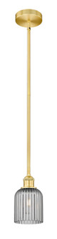 Edison One Light Mini Pendant in Satin Gold (405|6161SSGG5595SM)