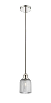 Edison One Light Mini Pendant in Polished Nickel (405|6161SPNG5595SM)