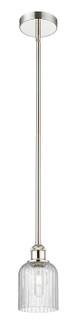 Edison One Light Mini Pendant in Polished Nickel (405|6161SPNG5595SDY)