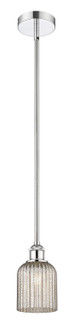 Edison One Light Mini Pendant in Polished Chrome (405|6161SPCG5595ME)