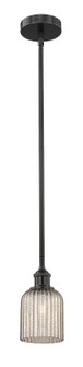 Edison One Light Mini Pendant in Matte Black (405|6161SBKG5595ME)