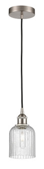 Edison One Light Mini Pendant in Brushed Satin Nickel (405|6161PSNG5595SDY)