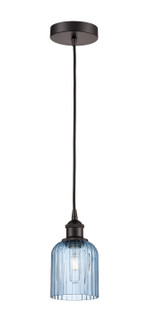 Edison One Light Mini Pendant in Oil Rubbed Bronze (405|6161POBG5595BL)
