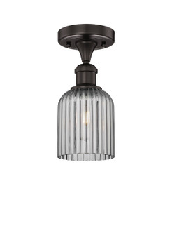Edison One Light Semi-Flush Mount in Oil Rubbed Bronze (405|6161FOBG5595SM)