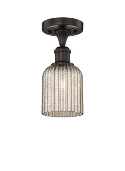 Edison One Light Semi-Flush Mount in Oil Rubbed Bronze (405|6161FOBG5595ME)
