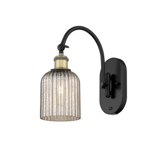 Ballston One Light Swing Arm in Black Antique Brass (405|5181WBABG5595ME)