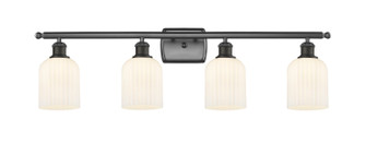 Ballston Four Light Bath Vanity in Oil Rubbed Bronze (405|5164WOBG5595GWH)