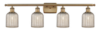 Ballston Four Light Bath Vanity in Brushed Brass (405|5164WBBG5595ME)