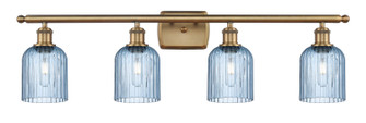 Ballston Four Light Bath Vanity in Brushed Brass (405|5164WBBG5595BL)