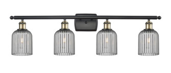 Ballston Four Light Bath Vanity in Black Antique Brass (405|5164WBABG5595SM)
