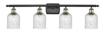 Ballston Four Light Bath Vanity in Black Antique Brass (405|5164WBABG5595SDY)