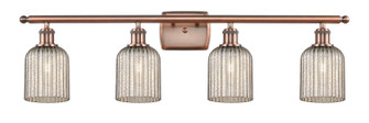 Ballston Four Light Bath Vanity in Antique Copper (405|5164WACG5595ME)
