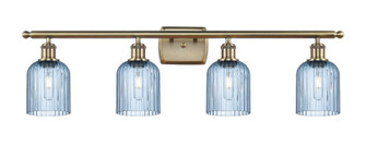 Ballston Four Light Bath Vanity in Antique Brass (405|5164WABG5595BL)