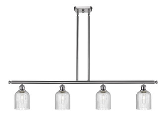 Ballston Four Light Island Pendant in Brushed Satin Nickel (405|5164ISNG5595SDY)
