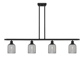 Ballston Four Light Island Pendant in Matte Black (405|5164IBKG5595SM)
