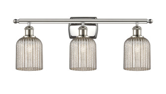 Ballston Three Light Bath Vanity in Polished Nickel (405|5163WPNG5595ME)