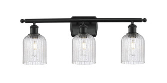 Ballston Three Light Bath Vanity in Matte Black (405|5163WBKG5595SDY)