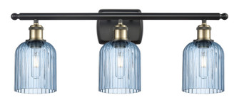 Ballston Three Light Bath Vanity in Black Antique Brass (405|5163WBABG5595BL)