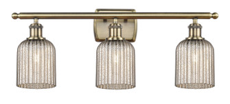Ballston Three Light Bath Vanity in Antique Brass (405|5163WABG5595ME)
