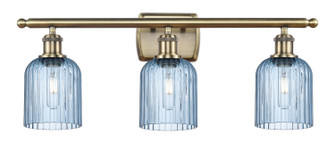Ballston Three Light Bath Vanity in Antique Brass (405|5163WABG5595BL)