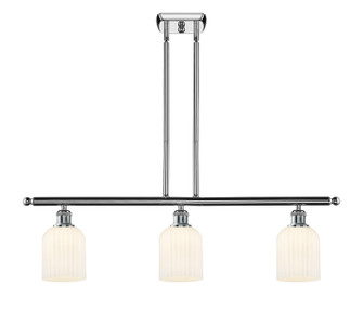 Ballston Three Light Island Pendant in Polished Chrome (405|5163IPCG5595GWH)