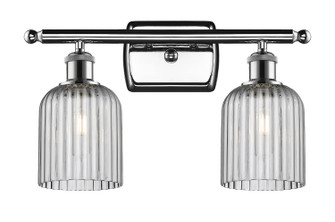 Ballston Two Light Bath Vanity in Polished Chrome (405|5162WPCG5595SM)
