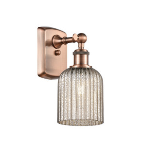 Ballston One Light Wall Sconce in Antique Copper (405|5161WACG5595ME)