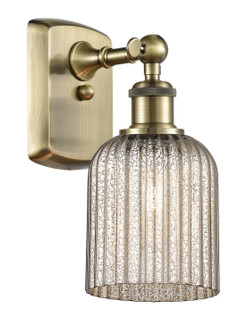 Ballston One Light Wall Sconce in Antique Brass (405|5161WABG5595ME)