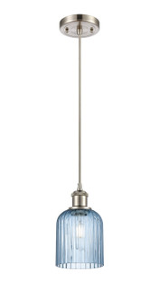 Ballston One Light Mini Pendant in Brushed Satin Nickel (405|5161PSNG5595BL)