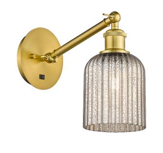 Ballston One Light Wall Sconce in Satin Gold (405|3171WSGG5595ME)