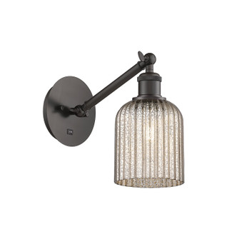 Ballston One Light Wall Sconce in Oil Rubbed Bronze (405|3171WOBG5595ME)