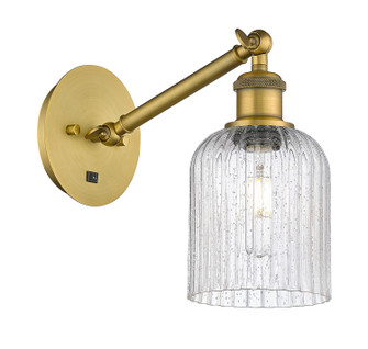 Ballston One Light Wall Sconce in Brushed Brass (405|3171WBBG5595SDY)