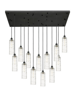 Downtown Urban 13 Light Pendant in Matte Black (405|154BKB13PBKG43412DE)