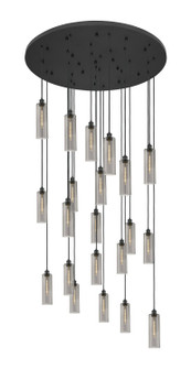 Downtown Urban 21 Light Pendant in Matte Black (405|148BKB21PBKG43412SM)