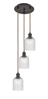 Ballston Three Light Pendant in Oil Rubbed Bronze (405|113B3POBG5595SDY)