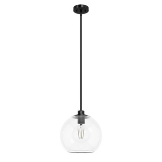 Xidane One Light Pendant in Matte Black (47|19513)