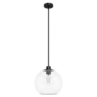 Xidane One Light Pendant in Matte Black (47|19512)