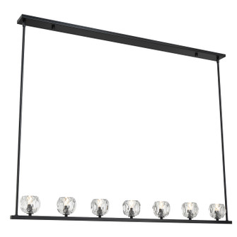 Aragon LED Chandelier in Matte Black (60|ARA10267MK)