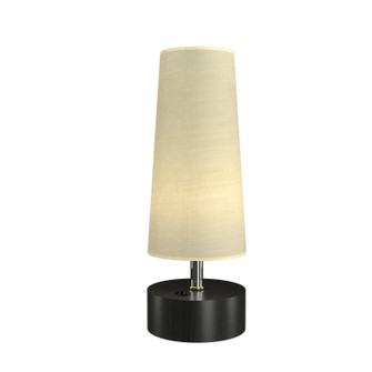 Clean LED Table Lamp in Organic Black (486|710146)