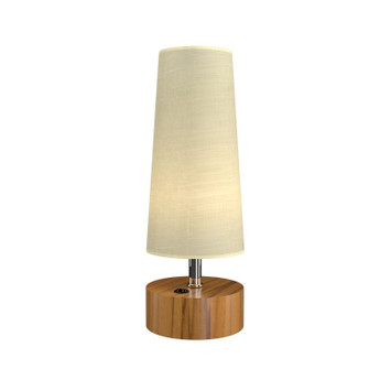 Clean LED Table Lamp in Teak (486|710112)