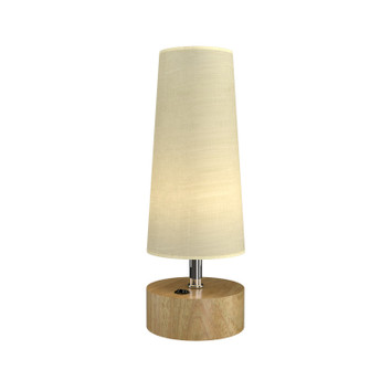 Clean LED Table Lamp in Louro Freijo (486|710109)