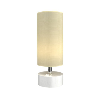 Clean One Light Table Lamp in Organic White (486|710047)